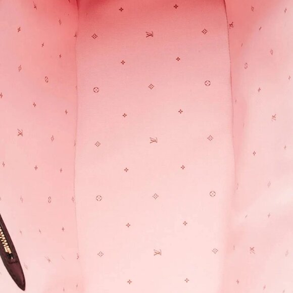 Louis Vuitton Black/Pink Monogram Canvas Fall For You Neverfull MM Bag w/o Po... - Picture 10 of 12